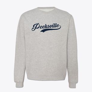 Peeksville Wisconsin Vintage Team Crewneck Sweatshirt