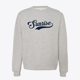 Sunrise Alaska Vintage Team Crewneck Sweatshirt