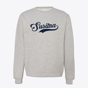 Susitna Alaska Vintage Team Crewneck Sweatshirt