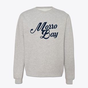 Morro Bay California Vintage Team Crewneck Sweatshirt