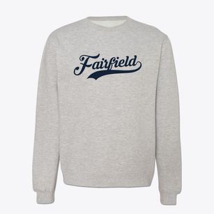 Fairfield Iowa Vintage Team Crewneck Sweatshirt