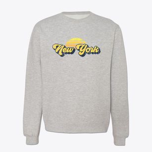New York City New York Sublime Sunset Crewneck Sweatshirt