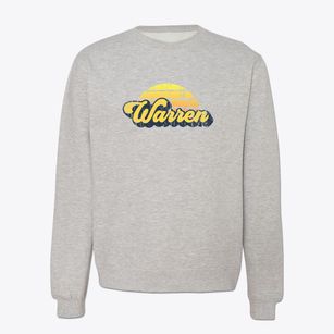 Warren Massachusetts Sublime Sunset Crewneck Sweatshirt
