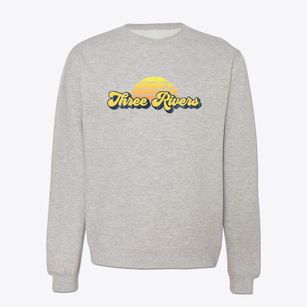 Three Rivers Oregon Sublime Sunset Crewneck Sweatshirt