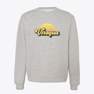 Viroqua Wisconsin Sublime Sunset Crewneck Sweatshirt