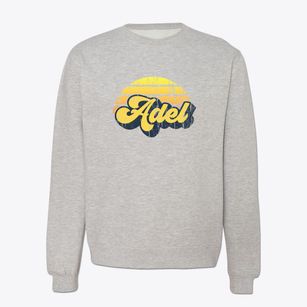 Adel Iowa Sublime Sunset Crewneck Sweatshirt