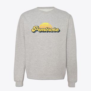 Pembroke New York Sublime Sunset Crewneck Sweatshirt