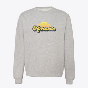 Hicksville Ohio Sublime Sunset Crewneck Sweatshirt