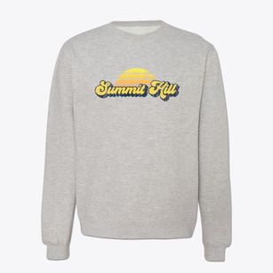 Summit Hill Pennsylvania Sublime Sunset Crewneck Sweatshirt