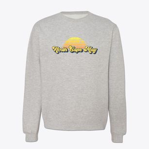 North Cape May New Jersey Sublime Sunset Crewneck Sweatshirt
