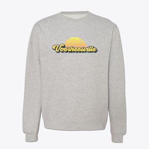 Voorheesville New York Sublime Sunset Crewneck Sweatshirt