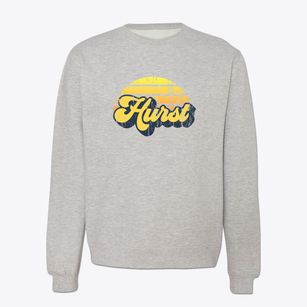 Hurst Texas Sublime Sunset Crewneck Sweatshirt