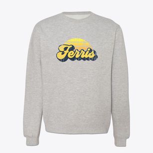 Ferris Texas Sublime Sunset Crewneck Sweatshirt