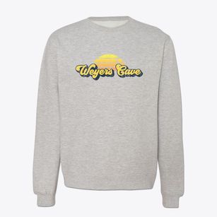 Weyers Cave Virginia Sublime Sunset Crewneck Sweatshirt
