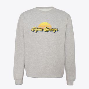 Abita Springs Louisiana Sublime Sunset Crewneck Sweatshirt