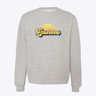 Laurens New York Sublime Sunset Crewneck Sweatshirt