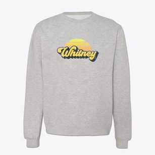 Whitney Texas Sublime Sunset Crewneck Sweatshirt