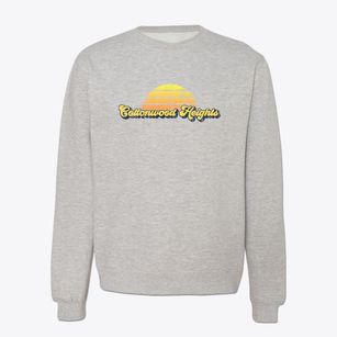 Cottonwood Heights Utah Sublime Sunset Crewneck Sweatshirt