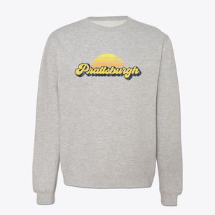 Prattsburgh New York Sublime Sunset Crewneck Sweatshirt