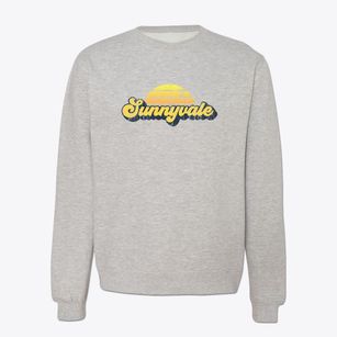 Sunnyvale California Sublime Sunset Crewneck Sweatshirt