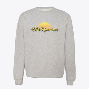 West Homestead Pennsylvania Sublime Sunset Crewneck Sweatshirt