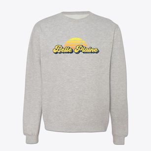 Belle Plaine Wisconsin Sublime Sunset Crewneck Sweatshirt
