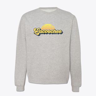 Lacoochee Florida Sublime Sunset Crewneck Sweatshirt