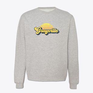 Grayville Illinois Sublime Sunset Crewneck Sweatshirt