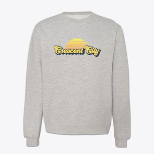 Crescent City Florida Sublime Sunset Crewneck Sweatshirt