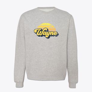 Wayne New York Sublime Sunset Crewneck Sweatshirt