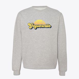 Geyserville California Sublime Sunset Crewneck Sweatshirt