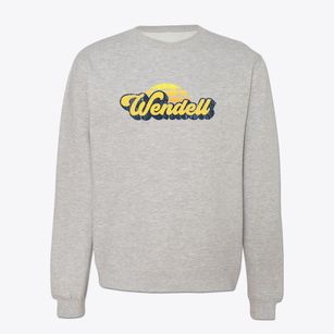 Wendell Massachusetts Sublime Sunset Crewneck Sweatshirt