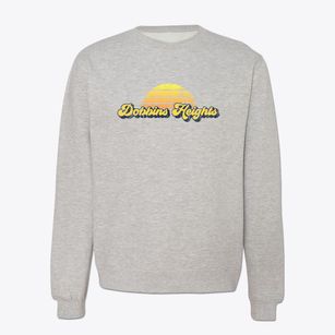 Dobbins Heights North Carolina Sublime Sunset Crewneck Sweatshirt