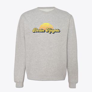 Berlin Heights Ohio Sublime Sunset Crewneck Sweatshirt