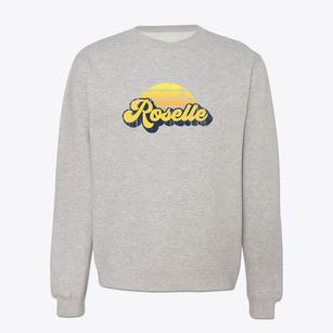 Roselle New Jersey Sublime Sunset Crewneck Sweatshirt