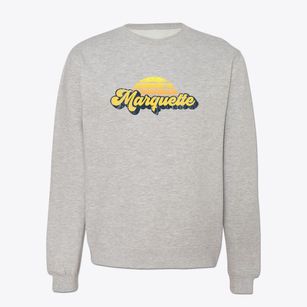 Marquette Michigan Sublime Sunset Crewneck Sweatshirt