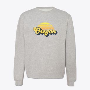 Oregon Ohio Sublime Sunset Crewneck Sweatshirt
