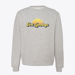 Fort Jennings Ohio Sublime Sunset Crewneck Sweatshirt