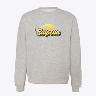 Calpella California Sublime Sunset Crewneck Sweatshirt