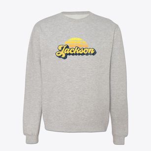 Jackson North Carolina Sublime Sunset Crewneck Sweatshirt