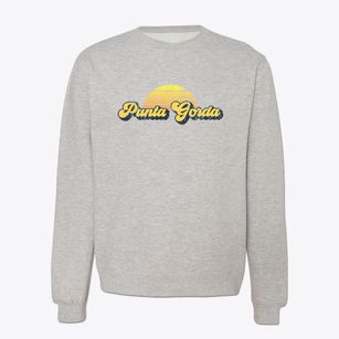 Punta Gorda Florida Sublime Sunset Crewneck Sweatshirt