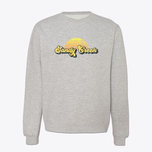 Sandy Creek North Carolina Sublime Sunset Crewneck Sweatshirt