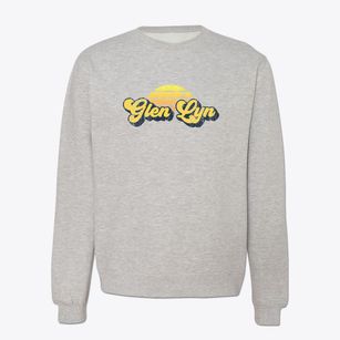 Glen Lyn Virginia Sublime Sunset Crewneck Sweatshirt