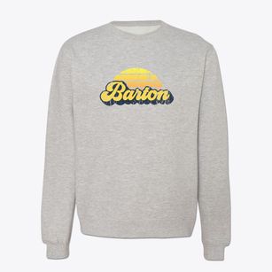 Barton North Dakota Sublime Sunset Crewneck Sweatshirt