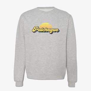 Patchogue New York Sublime Sunset Crewneck Sweatshirt