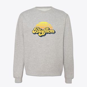 Bluffton Indiana Sublime Sunset Crewneck Sweatshirt