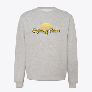 Skidaway Island Georgia Sublime Sunset Crewneck Sweatshirt