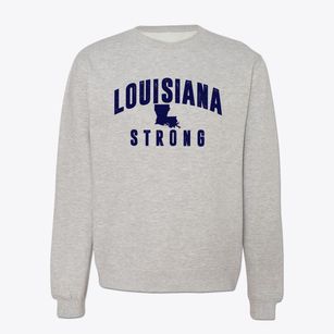  Louisiana Strong Crewneck Sweatshirt