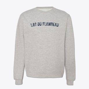 Lac Du Flambeau Wisconsin Timeless Retro Crewneck Sweatshirt