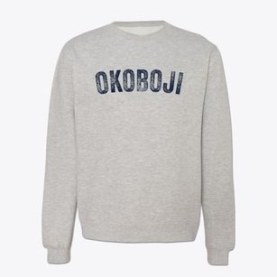 Okoboji Iowa Timeless Retro Crewneck Sweatshirt